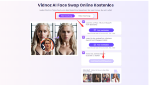 Vidnoz AI Face Swap