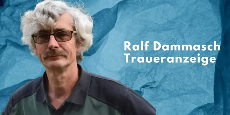 Ralf Dammasch Traueranzeige: Ein Abschied Von Einem Beliebten Gärtner Und TV Star