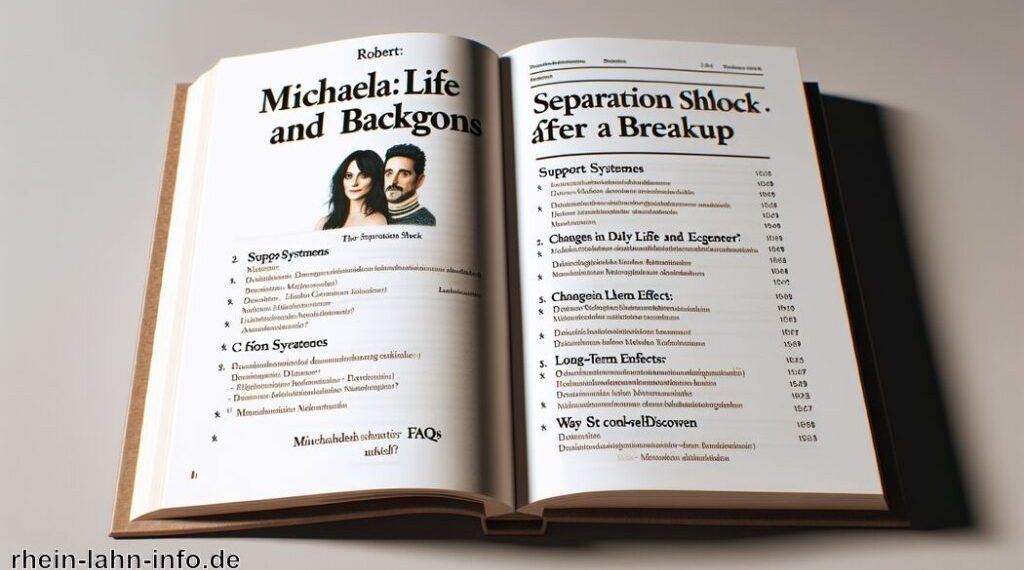 Michaela Koschak und Robert Burdy Getrennt über eine Trennung – Was ist dran?